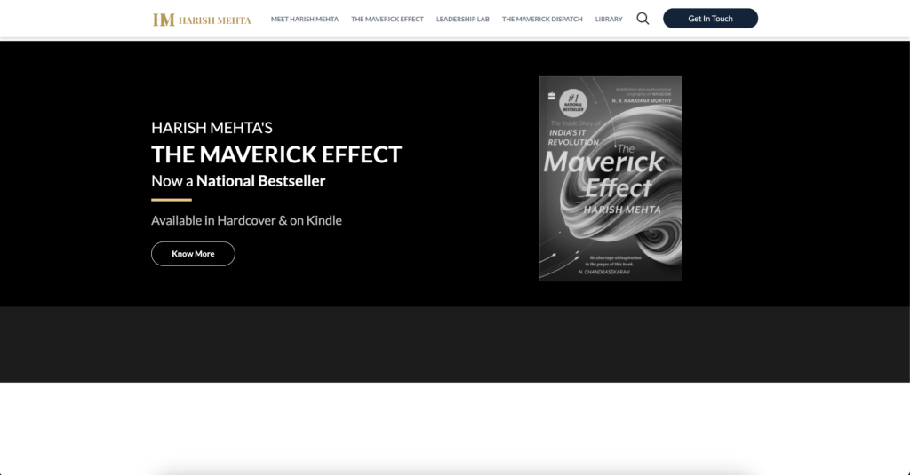 Website Development - Harish Mehta